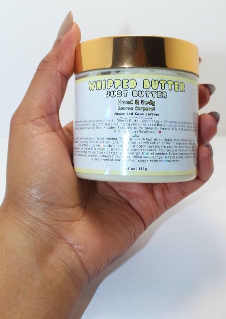 Whipped Body Butter - Just Butter - Nfinite Coils